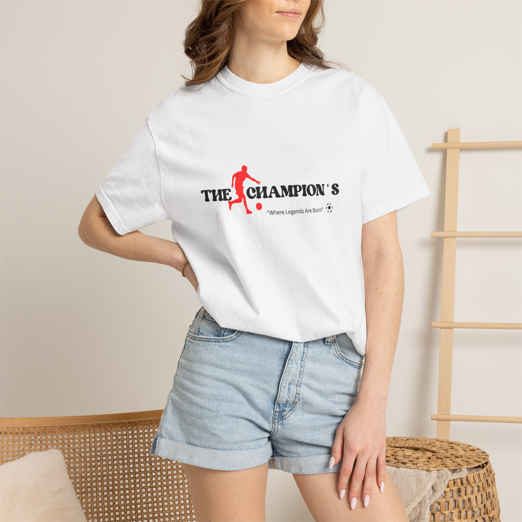 The Champion’s Runner graphic T-Shirt | Running silhouette, sports logo