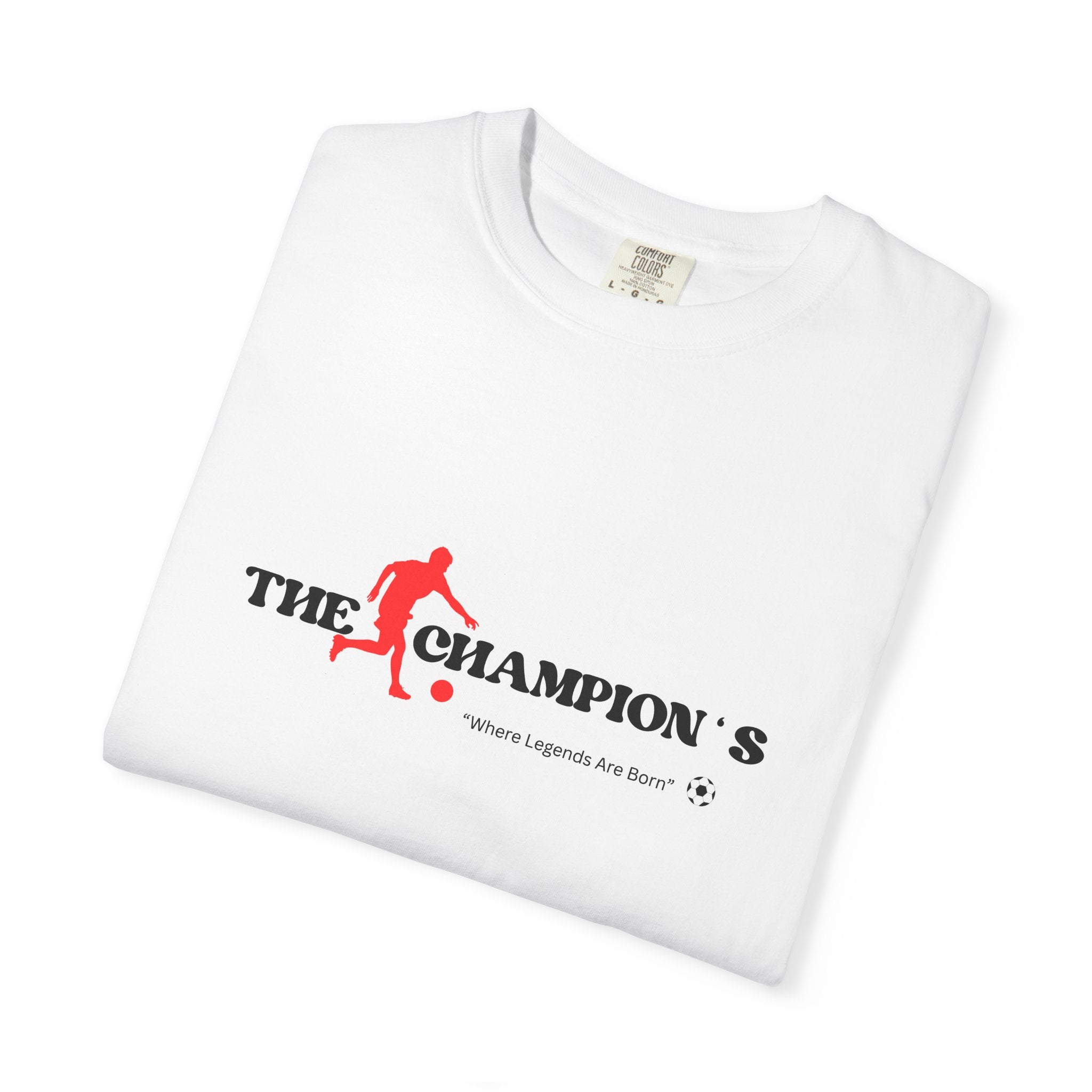 The Champion’s Runner graphic T-Shirt | Running silhouette, sports logo